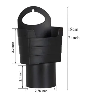 XIAOLONG 2PCS French Fry Holder Multi-Purpose Universal Drink Beverage Fast Food Holders Plastic Phone Mount