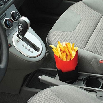 XIAOLONG 2PCS French Fry Holder Multi-Purpose Universal Drink Beverage Fast Food Holders Plastic Phone Mount