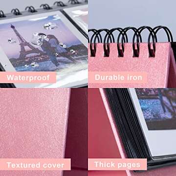 Chic 68 Pockets Mini Photo Album for Instant Photos