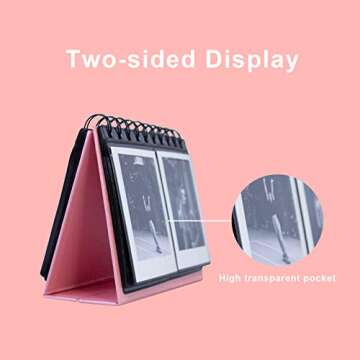 Chic 68 Pockets Mini Photo Album for Instant Photos