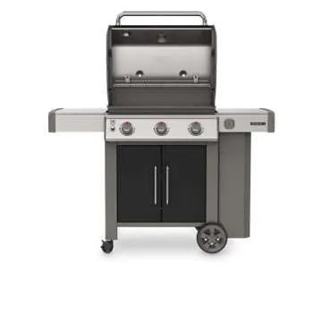 Weber Genesis II E-315 3-Burner Liquid Propane Grill, Black