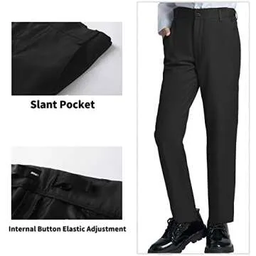 Boy Suits Formal 6 Pieces Slim Fit Black Suit for Boys Wedding Outfit Toddler Kids Tuxedo Dresswear Set Size 5