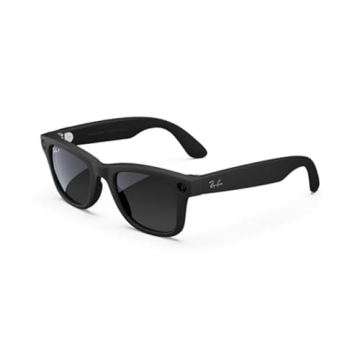 Ray-Ban Meta Smart Glasses in Matte Black Style