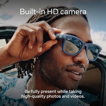 Ray-Ban Meta Smart Glasses in Matte Black Style