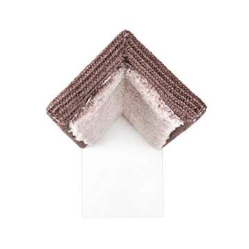 Sofa-Scratcher Squared' Cat Scratching Post & Couch-Corner/Furniture Protector (Brown)