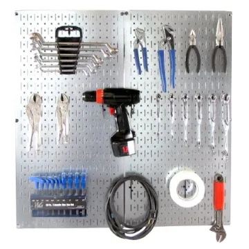 Wall Control Metal Pegboard Pack for Ultimate Organization
