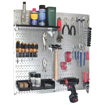 Wall Control Metal Pegboard Pack for Ultimate Organization