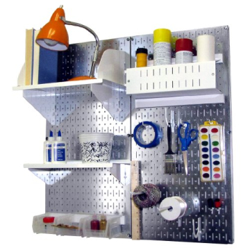 Wall Control Metal Pegboard Pack for Ultimate Organization