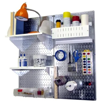 Wall Control Metal Pegboard Pack for Ultimate Organization