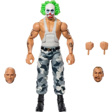 WWE Elite Action Figure Bushwhacker Luke with Accessories