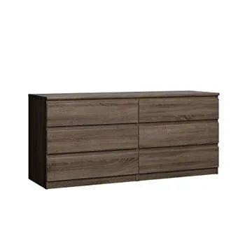 Modern Tvilum Scottsdale 6 Drawer Dresser for Stylish Storage