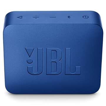 JBL GO2 - Waterproof Ultra Portable Bluetooth Speaker - Blue