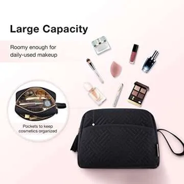 Stylish and Durable BAGSMART Cosmetic Pouch for Travel
