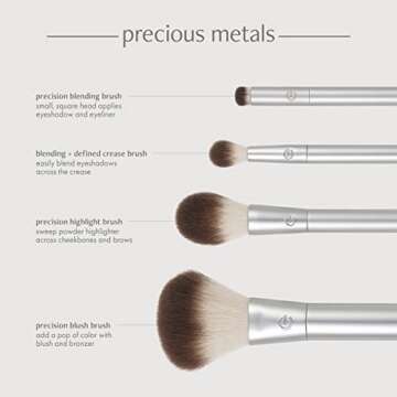 EcoTools Precious Metals Cheek & Eye Highlight Brush Set