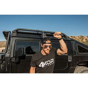 4KOR Fitness Pull Up Assist Band Heavy Duty for All Levels