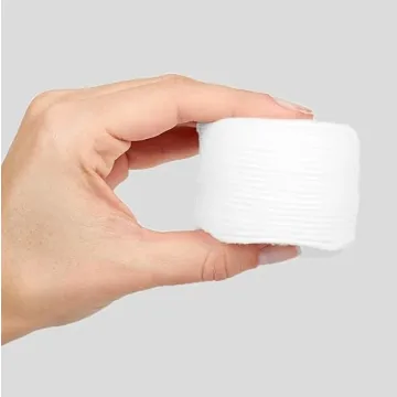 Amazon Basics 100% Cotton Rounds 600 Count Hypoallergenic