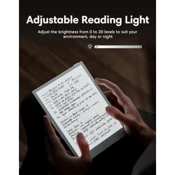 VIWOODS AiPaper Mini 8.2’’ AI E Ink Tablet with Adjustable Light, 297PPI Electronic Notebook wit...