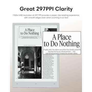 VIWOODS AiPaper Mini 8.2’’ AI E Ink Tablet with Adjustable Light, 297PPI Electronic Notebook with Pen, Portable 230g, 128GB Storage, Octa-Core 2.0 GHz Processor Note Taking Device