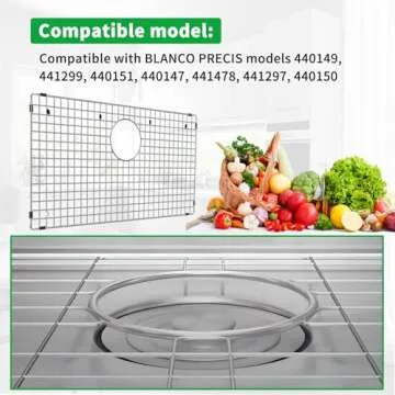 Large 221206 Kitchen Sink Grid for BLANCO PRECIS