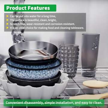 Large 221206 Kitchen Sink Grid for BLANCO PRECIS