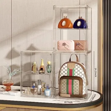 MSHOMELY Clear Makeup Storage Organizer for Vanity