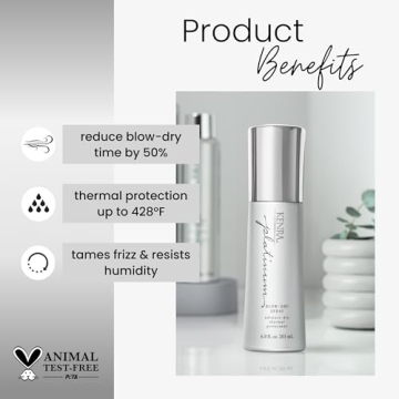 Kenra Platinum Blow-Dry Spray Heat Protectant Frizz Control