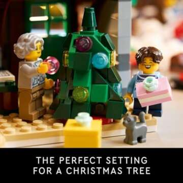 LEGO Alpine Lodge Kit: Family Fun Winter Building Adventure!