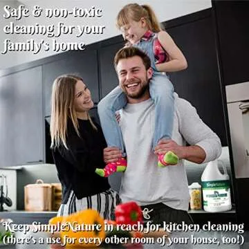 SimpleNature 6% Food Grade Hydrogen Peroxide Solution - 1 Gallon - Natural Multipurpose Cleaner - Made in USA - Ideal for