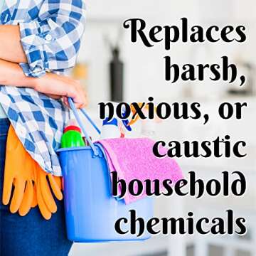 SimpleNature 6% Food Grade Hydrogen Peroxide Solution - 1 Gallon - Natural Multipurpose Cleaner - Made in USA - Ideal for