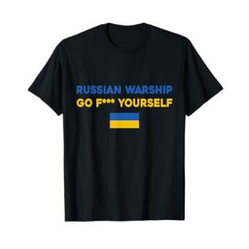 Russian warship go f yourself T-Shirt