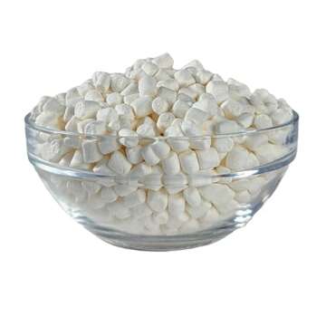 Vanilla mini dehydrated marshmallows in Reusable Container by Medley hills farm - mini marshmallows for hot chocolate - Perfect Dehydrated bits For Cereal, Cocoa, Ice Cream, hot chocolate