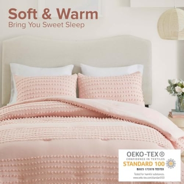 Comfort Spaces Cotton Comforter Set - Stylish All Season Bedding