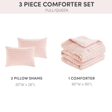 Comfort Spaces Cotton Comforter Set - Stylish All Season Bedding
