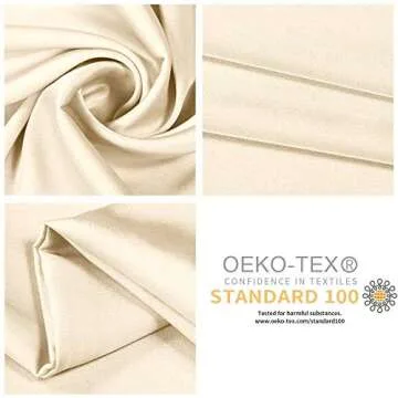 Jocoku 100% Mulberry Silk Pillowcases Set of 2 for Hair and Skin and Super Soft and Breathable Queen Size Nature Silk Pillowcases (Queen, Buff Beige)