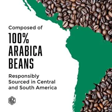Real Good Coffee - Whole Bean Coffee - Organic Dark Roast Beans 100% Whole Arabica Beans Roasted and Ground in Seattle - 2Lbs