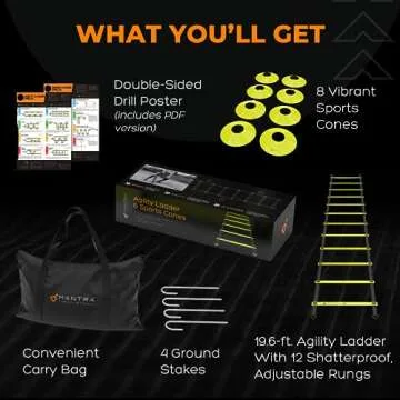 Agility Ladder Set for Ultimate Speed Training Equipment