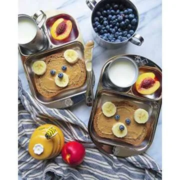 Stainless Steel Kids Utensil Set | Safe & Cute Frog Design