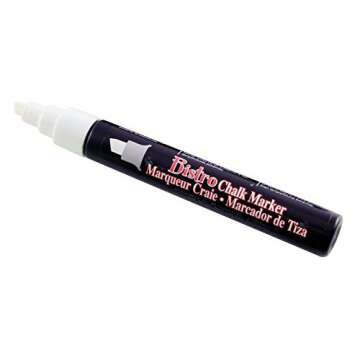 Uchida of America 482-C-0 Fine Point Bistro Window Chalk Marker, White (Pack of 1)