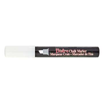 Uchida of America 482-C-0 Fine Point Bistro Window Chalk Marker, White (Pack of 1)