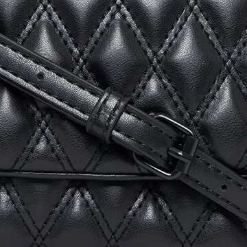 ALDO Women's Ralissi Crossbody Bag, Black/Black