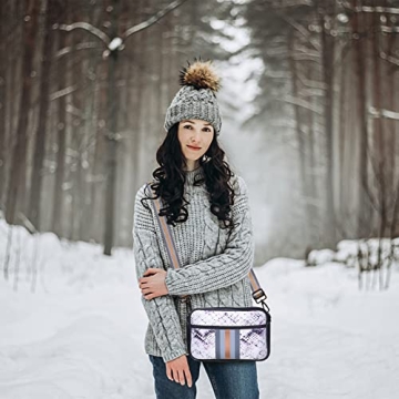 NIDOOT Crossbody Bags For Women,Neoprene Bag,Neoprene Crossbody Bag,Messenger Bag Neoprene Tote Bag, Women Gifts Ideas(Snake Pattern)