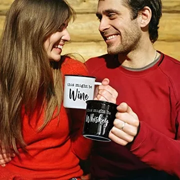 Funny Couples Coffee Mug Set for Unique Gifts