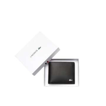 Lacoste Men's Fitzgerald Wallet - Premium Leather, Stylish Design
