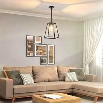 Stylish LityMax Industrial Pendant Light for Home Decor