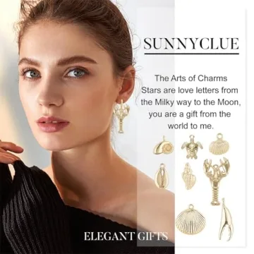 Discover Sunnyclue 14K Gold Charms for DIY Jewelry Making