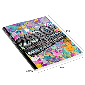 Fashion Angels 2000+ Sticker Book for Kids' Creativity