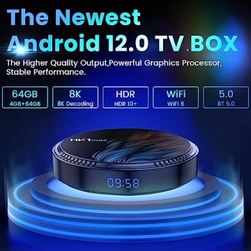 Allwinner H618 4GB Android TV Box with Mini Keyboard 4K 8K