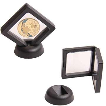 Stunning Coin Display Stand Set of 10 for Collectibles