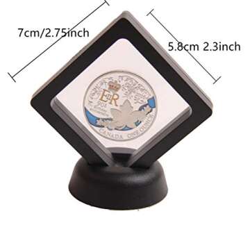 Stunning Coin Display Stand Set of 10 for Collectibles