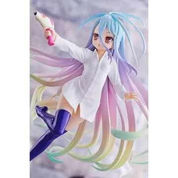 Collectible 7-inch No Game No Life Shiro PVC Figure